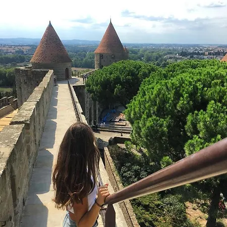 Daire Confort ! Calme, Climatisation, Parking Gratuit, Grande Terrasse, Ascenseur, Wifi Carcassonne