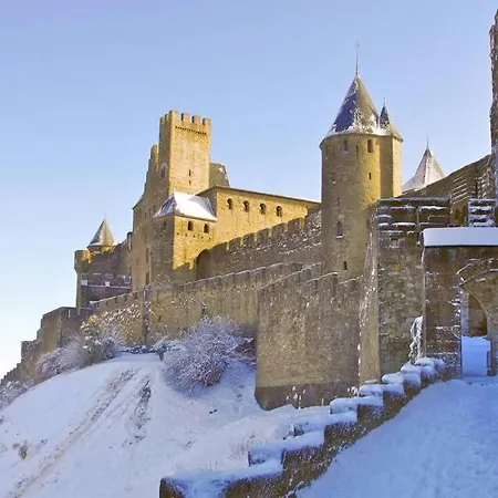 Confort ! Calme, Climatisation, Parking Gratuit, Grande Terrasse, Ascenseur, Wifi * Carcassonne