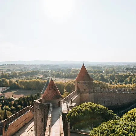 Confort ! Calme, Climatisation, Parking Gratuit, Grande Terrasse, Ascenseur, Wifi Daire Carcassonne