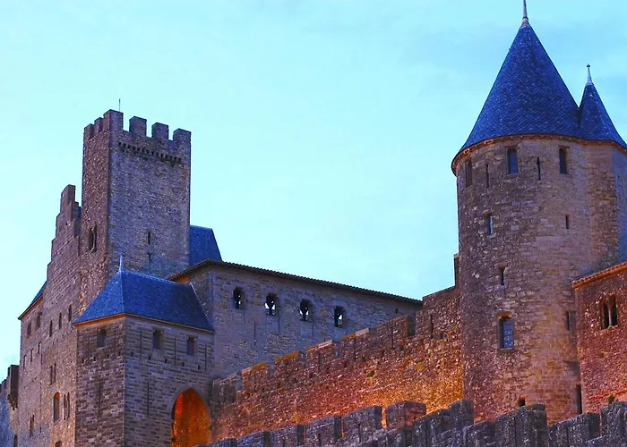 Confort ! Calme, Climatisation, Parking Gratuit, Grande Terrasse, Ascenseur, Wifi * Carcassonne